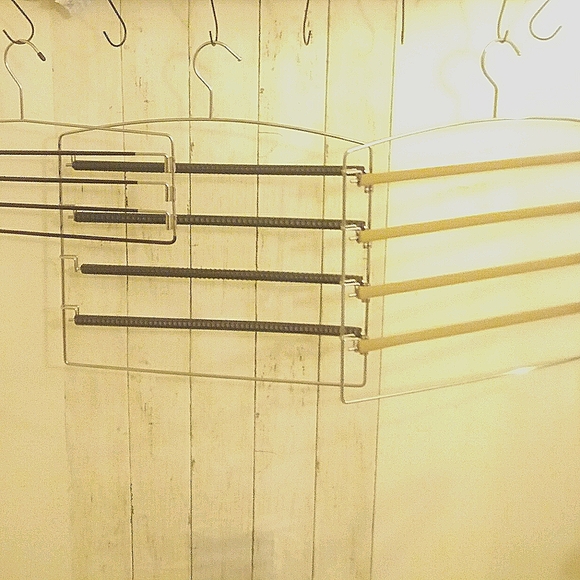 Lot of 3 mens tie hangers organization etc